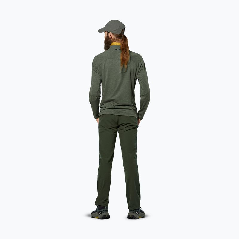 Longsleeve męski Salewa Pedroc Dry Wind Half Zip Tee faded green 3