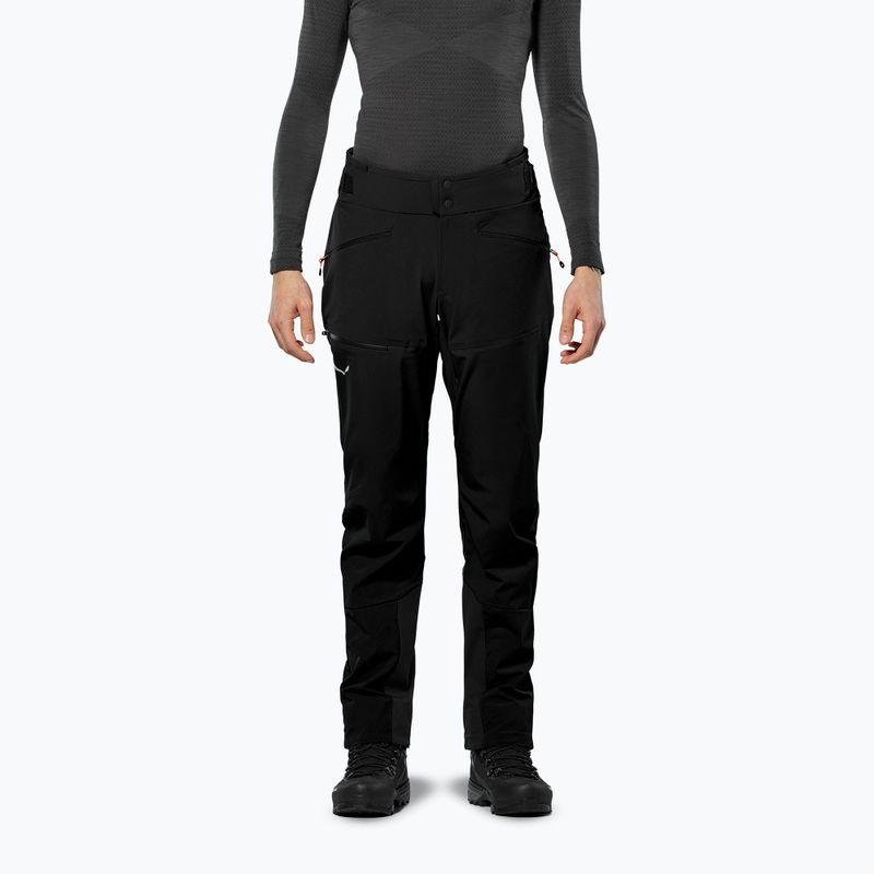 Spodnie trekkingowe męskie Salewa Ortles DST/SW black out