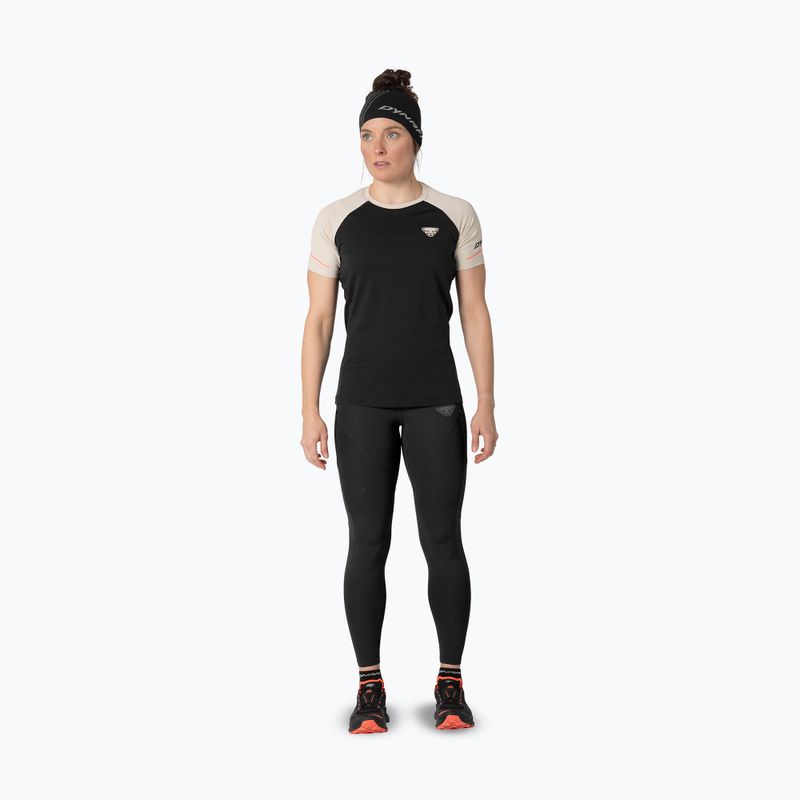 Legginsy do biegania damskie DYNAFIT Warm Ultra black out 2