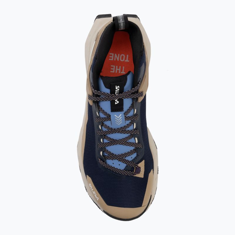 Buty turystyczne damskie Salewa Pedroc 2 Mid PTX navy blazer/quicksand 5