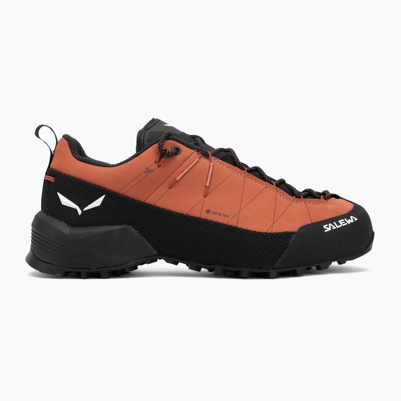 Buty podejściowe damskie Salewa Wildfire Leather 2 GTX etruscan red/black 2