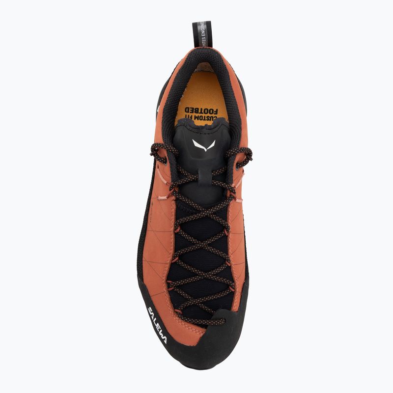 Buty podejściowe damskie Salewa Wildfire Leather 2 GTX etruscan red/black 5