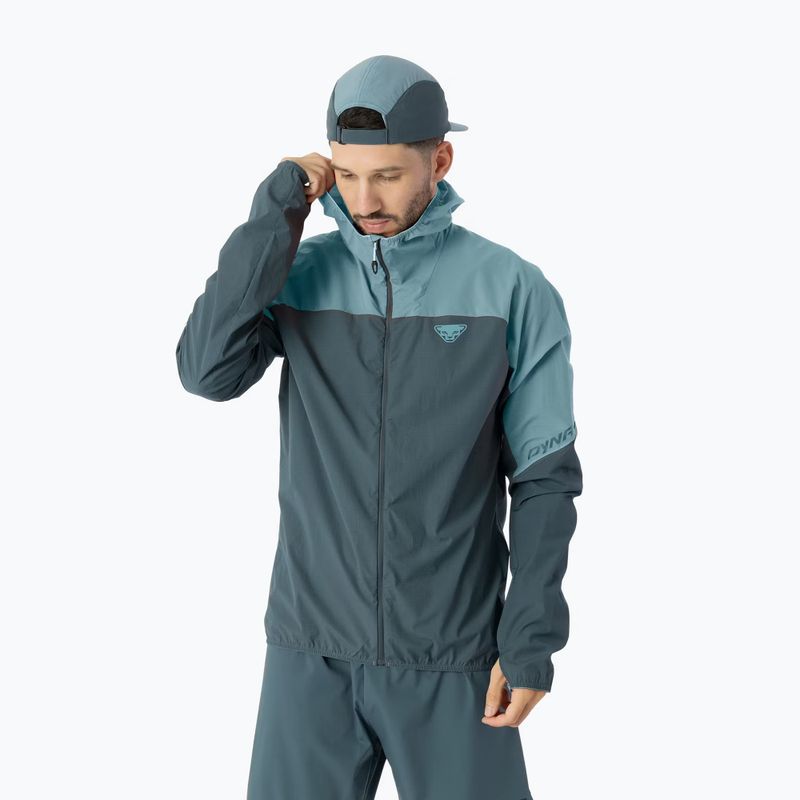 Kurtka do biegania męska DYNAFIT Alpine Wind smoke blue