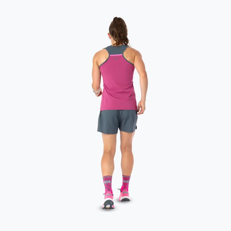 Koszulka do biegania damska DYNAFIT Alpine Pro Tank magenta 3