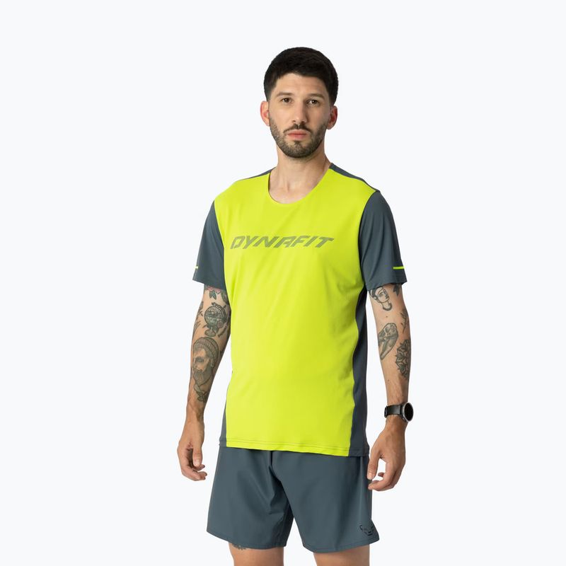 Koszulka do biegania męska DYNAFIT Alpine 2 ultra yellow
