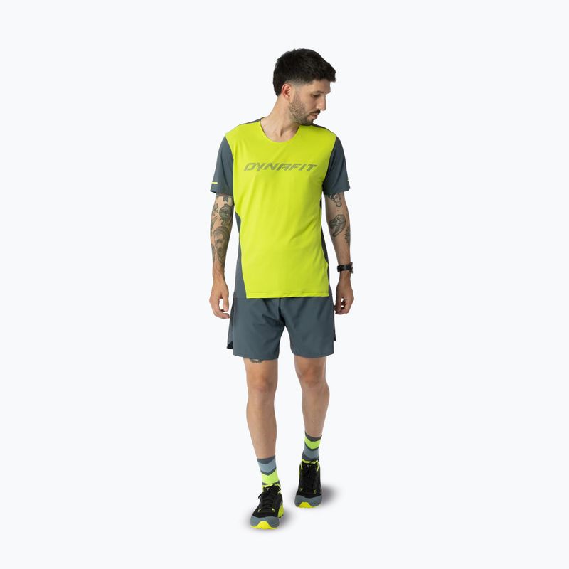 Koszulka do biegania męska DYNAFIT Alpine 2 ultra yellow 2