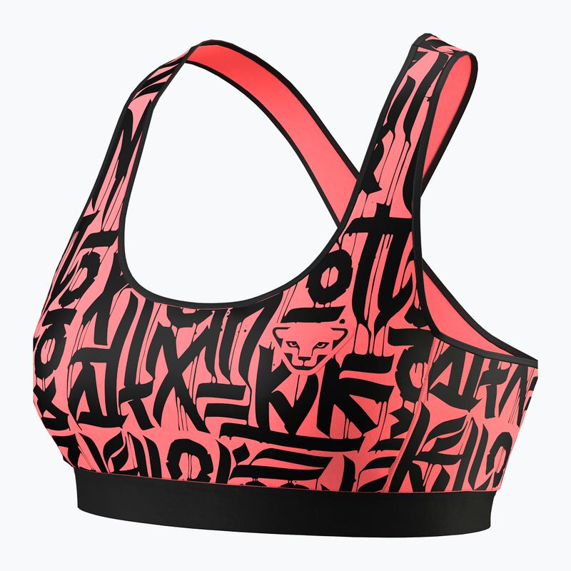 Biustonosz treningowy DYNAFIT Alpine Graphic ultra coral