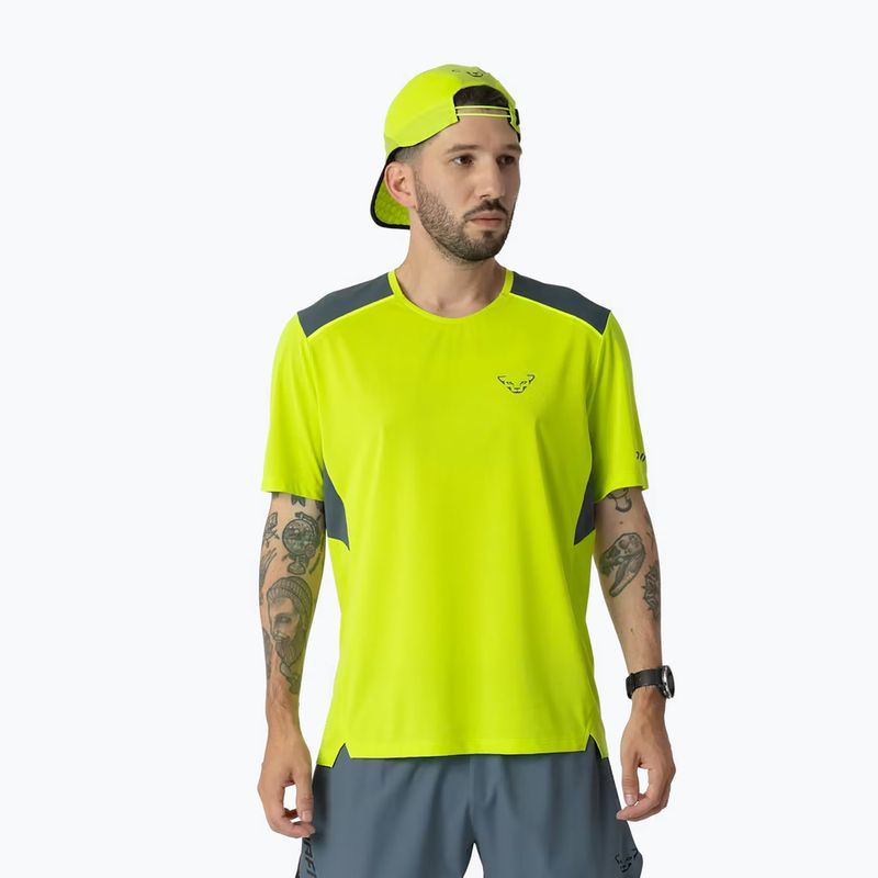 Koszulka do biegania męska DYNAFIT Sky ultra yellow