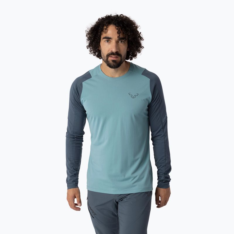 Longsleeve trkkingowy męski DYNAFIT Transalper smoke blue/0720