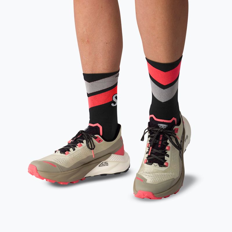 Skarpety DYNAFIT Ultra Crew black out ultra coral/6A10 5