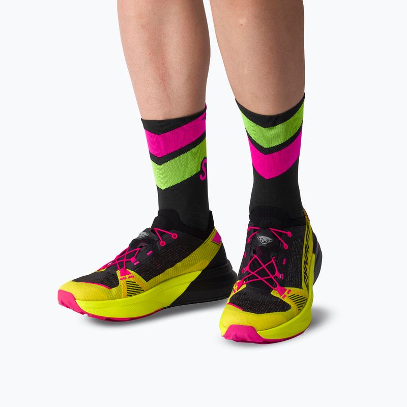 Skarpety DYNAFIT Ultra Crew black out ultra yellow/5A30 5