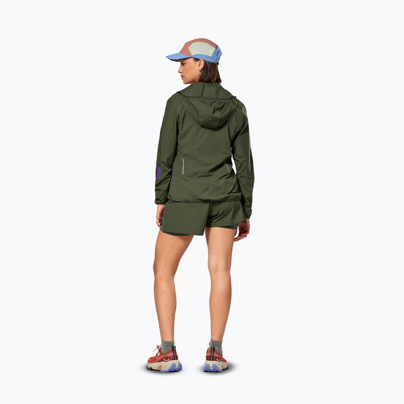Kurtka przeciwwiatrowa damska Salewa Pedroc Wind HD Light dark olive 3