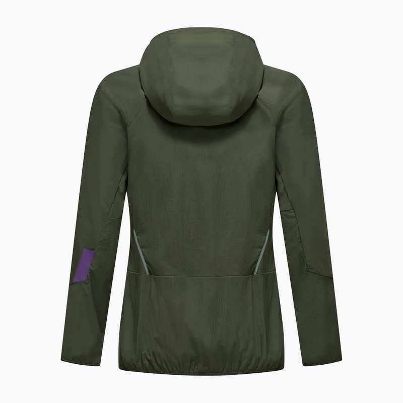 Kurtka przeciwwiatrowa damska Salewa Pedroc Wind HD Light dark olive 8