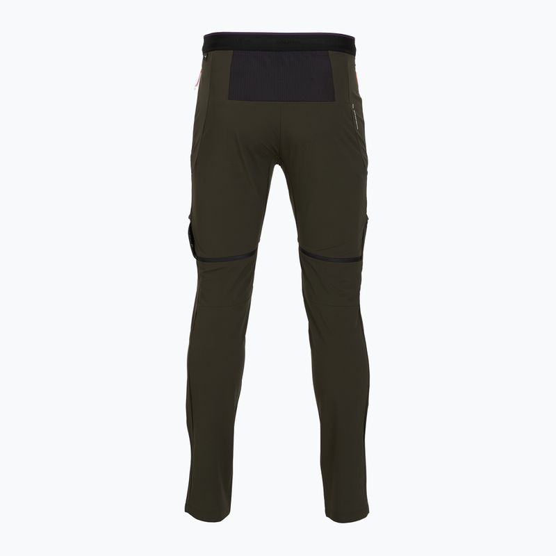 Spodnie trekkingowe męskie Salewa Pedroc 3 DST 2IN1 dark olive 2