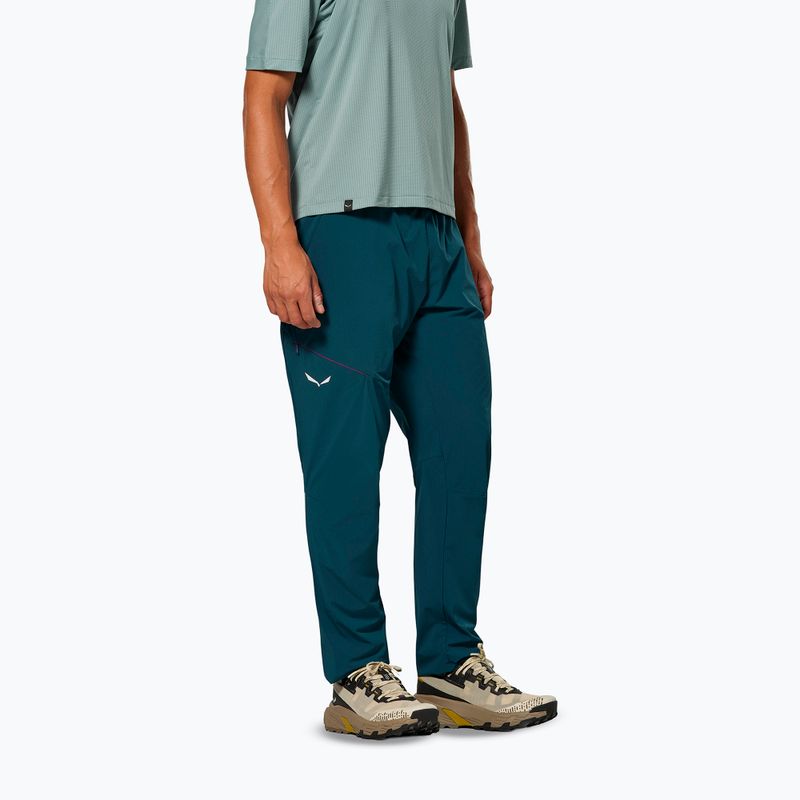 Spodnie trekkingowe męskie Salewa Pedroc 3 DST Light pond blue