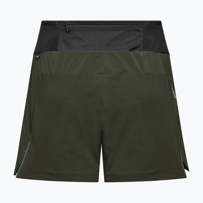 Spodenki trekkingowe damskie Salewa Pedroc DST Light dark olive 6