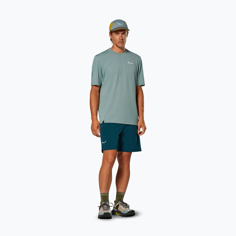 Spodenki trekkingowe męskie Salewa Pedroc DST Light pond blue 2