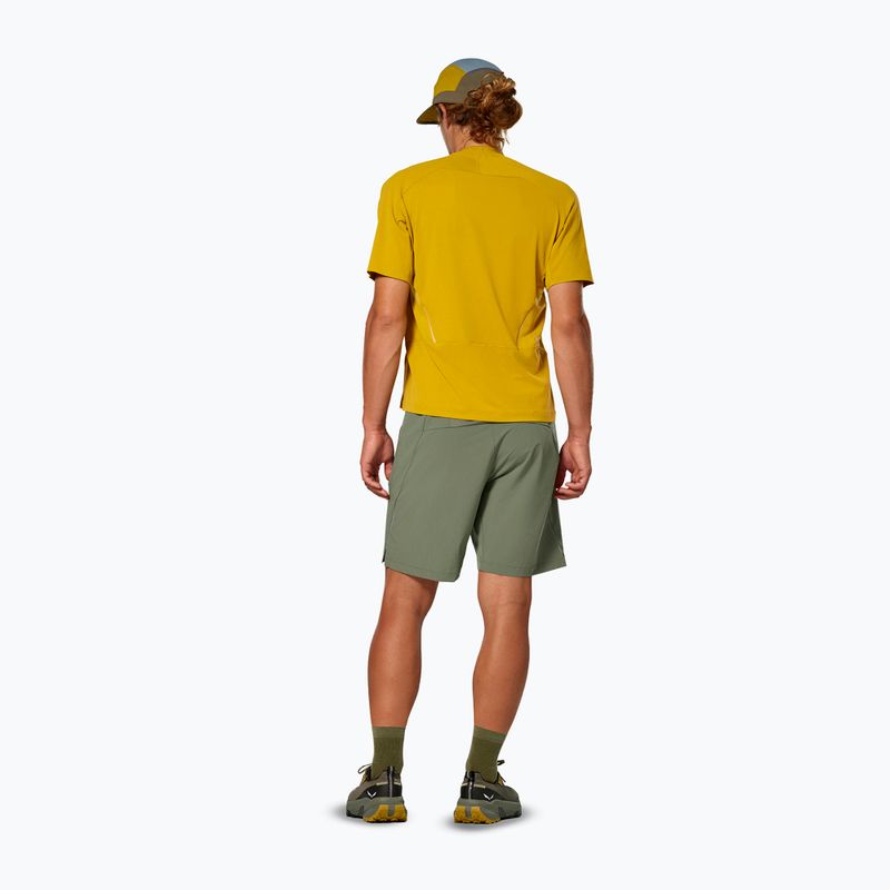 Spodenki trekkingowe męskie Salewa Pedroc DST Light faded green 3