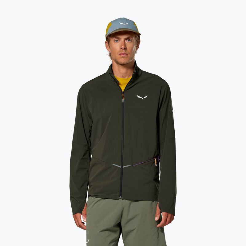 Kurtka softshell męska Salewa Pedroc DST Light dark olive/0910