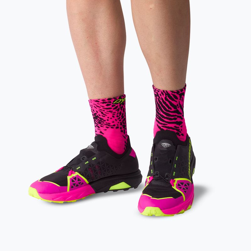 Skarpety DYNAFIT Run Wild Mid pink glo/0910 5