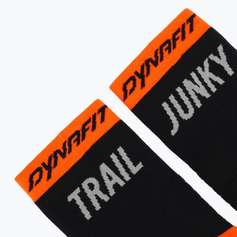 Skarpety DYNAFIT Trail Mid black out ultra orange/4220 3