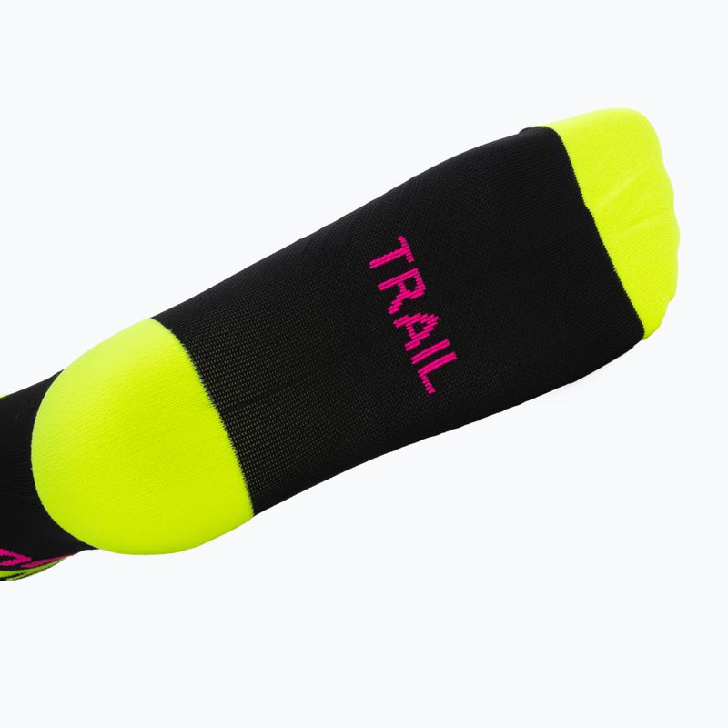 Skarpety DYNAFIT Trail Mid black out ultra yellow/5A30 4