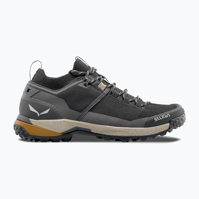Buty trekkingowe męskie Salewa Puez 2 Knit Powertex black/black 9