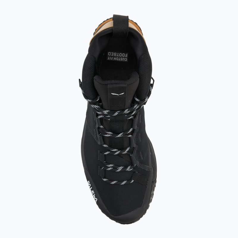 Buty trekkingowe męskie Salewa Puez 2 Mid Ptx black/black 5