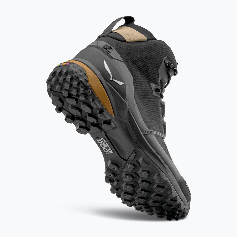 Buty trekkingowe męskie Salewa Puez 2 Mid Ptx black/black 8