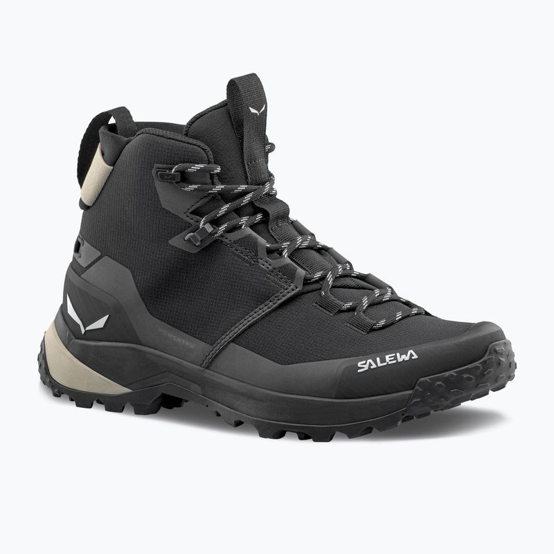 Buty trekkingowe damskie Salewa Puez 2 Mid Ptx black/black 8