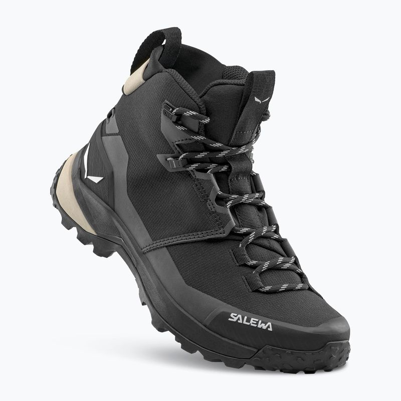 Buty trekkingowe damskie Salewa Puez 2 Mid Ptx black/black 10