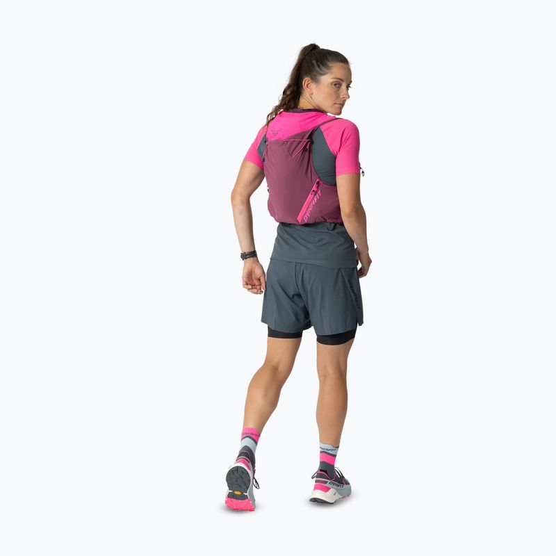 Kamizelka do biegania DYNAFIT Alpine 15 Vest pink glo/amaranth 4
