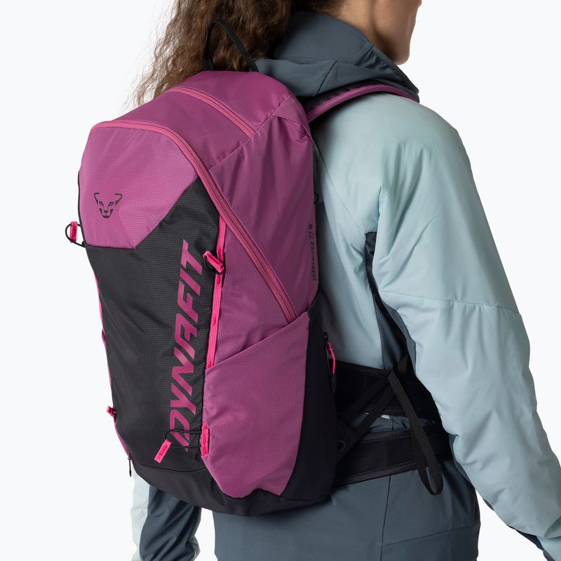 Plecak turystyczny damski DYNAFIT Transalper 22 l magenta/black out 3