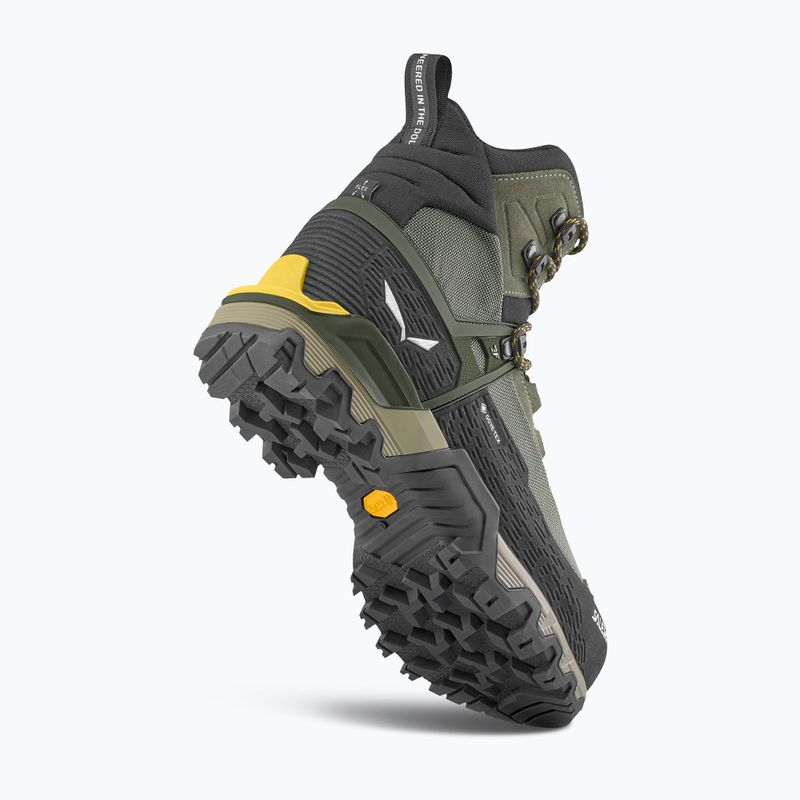 Buty wysokogórskie męskie Salewa MTN Trainer 3 Tech Mid GTX faded green/forest night 9