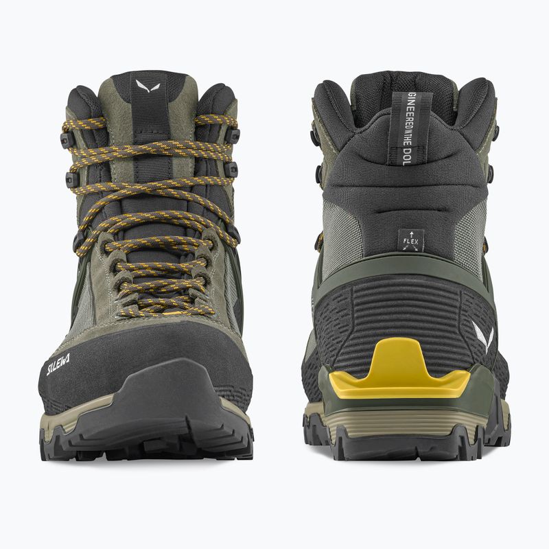 Buty wysokogórskie męskie Salewa MTN Trainer 3 Tech Mid GTX faded green/forest night 10