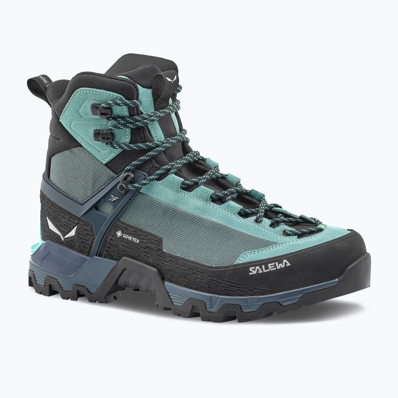 Buty wysokogórskie damskie Salewa MTN Trainer 3 Tech Mid GTX willow/orion blue 8