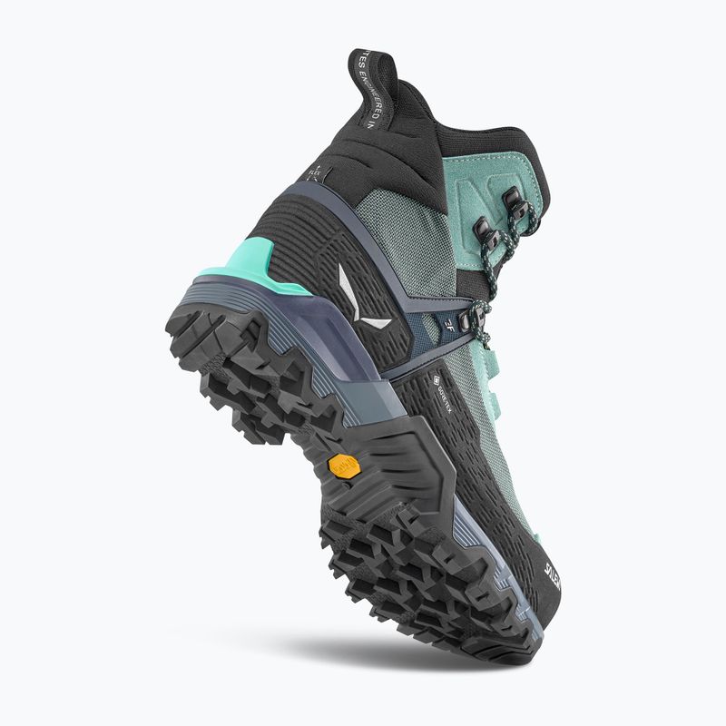 Buty wysokogórskie damskie Salewa MTN Trainer 3 Tech Mid GTX willow/orion blue 9