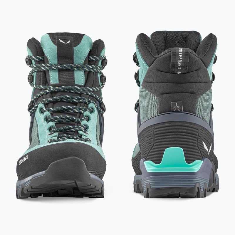 Buty wysokogórskie damskie Salewa MTN Trainer 3 Tech Mid GTX willow/orion blue 10