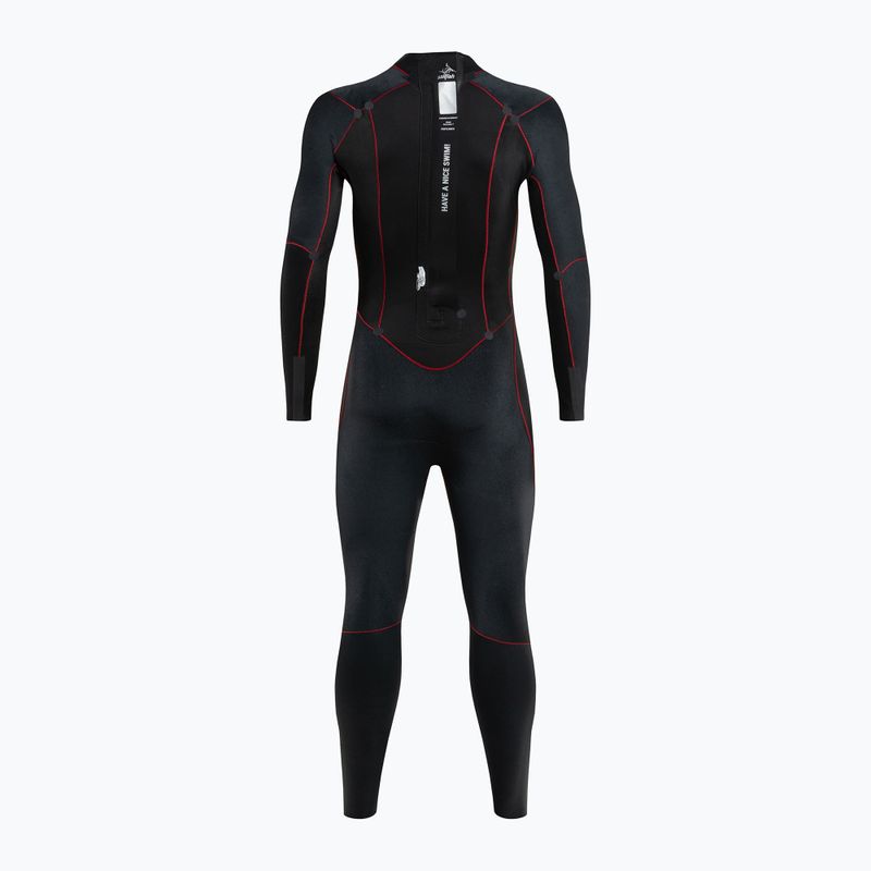 Pianka triathlonowa męska sailfish Attack 7 4,5 mm black/red 4