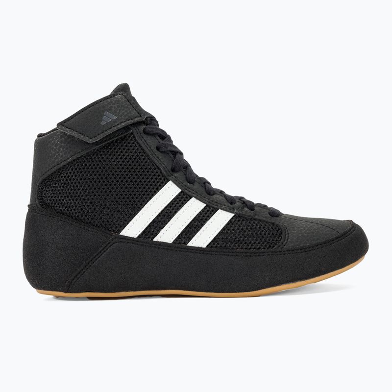 Buty zapaśnicze dziecięce adidas Havoc black/white 2
