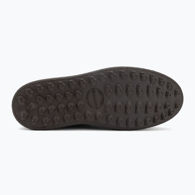 Śniegowce damskie GANT Snowhill dark brown 4
