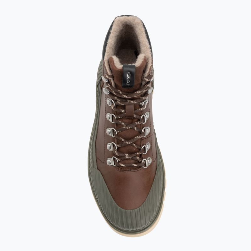 Buty męskie GANT Nebrada Lth dark brown 5