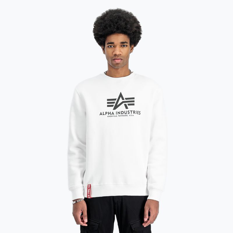 Bluza męska Alpha Industries Basic white