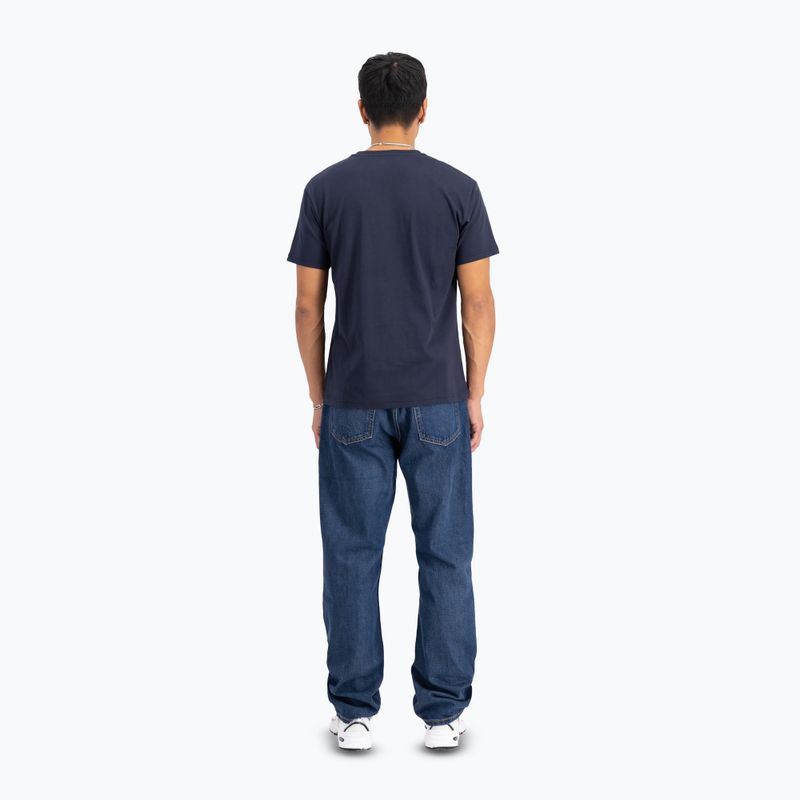 Koszulka męska Alpha Industries Basic Small Logo rep.blue 3