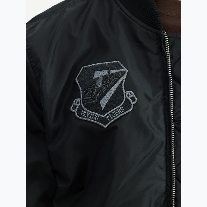 Kurtka męska Alpha Industries MA-1 TT Flying Tigers black 5