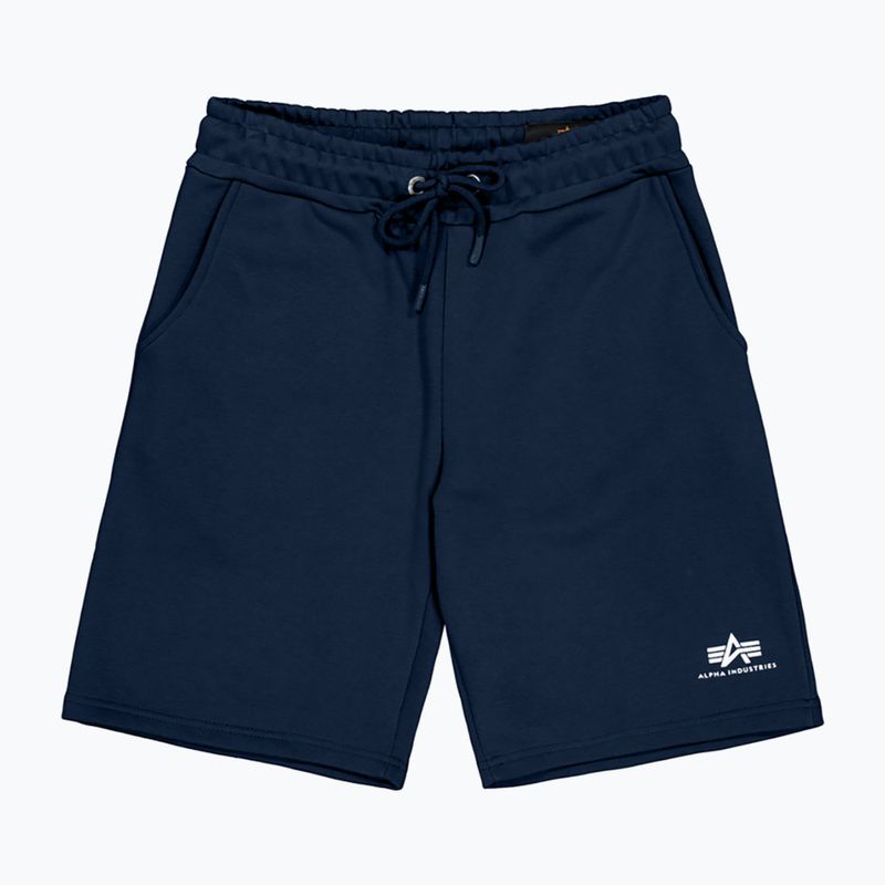 Spodenki męskie Alpha Industries Basic Small Logo II ultra navy 8