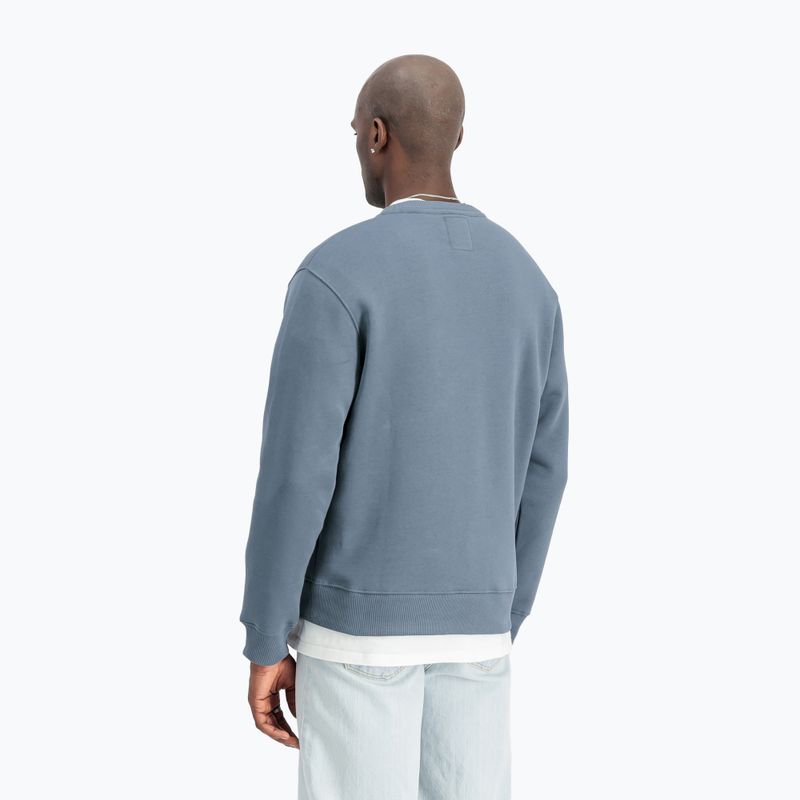 Bluza męska Alpha Industries Basic Small Logo denim blue 3