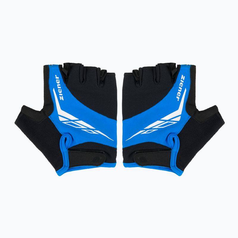 Rękawiczki rowerowe męskie ZIENER MTB Ceniz GELshock persian blue 2