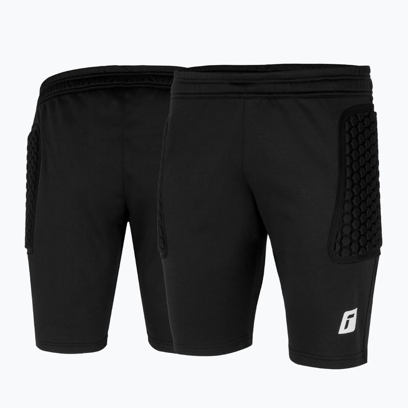 Spodenki piłkarskie Reusch Contest II Short Advance black/silver