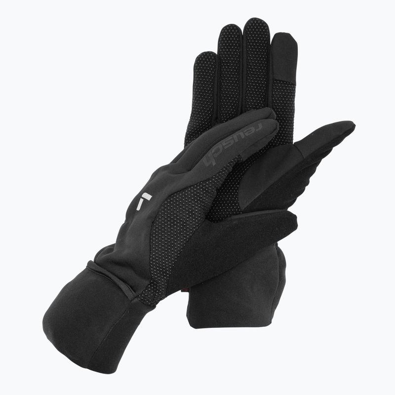Rękawice narciarskie Reusch Baffin Touch-Tec black/silver 2